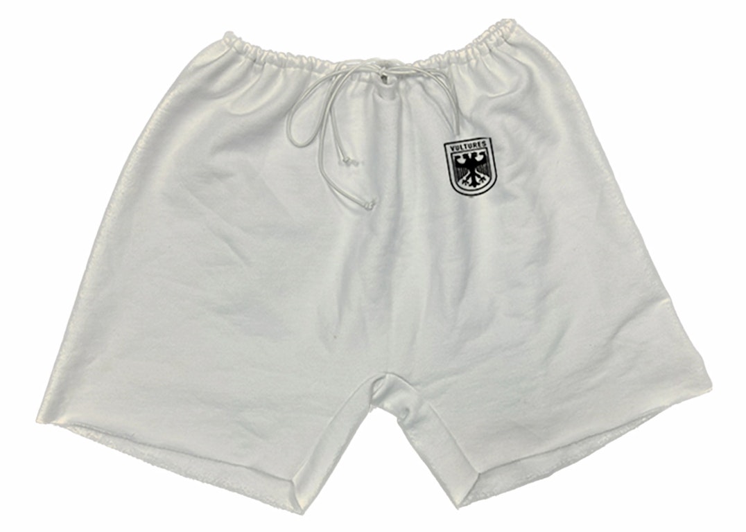 Pre-owned Yzy Vultures Short White