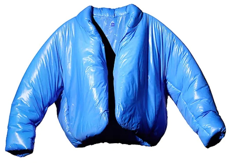 Yeezy Gap Engineered by Balenciaga Padded Denim Jacket Blue