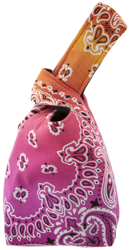 Yaito Tie Dye Paisley Knot Bag Pink in Cotton - GB