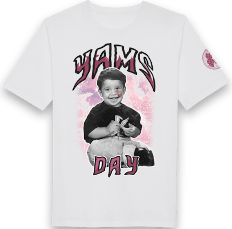 Yams Day Baby Yams Tshirt White