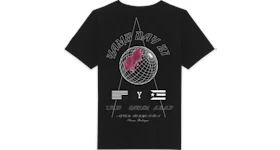 Yams Day Yamborghini Foil Print T-shirt Black