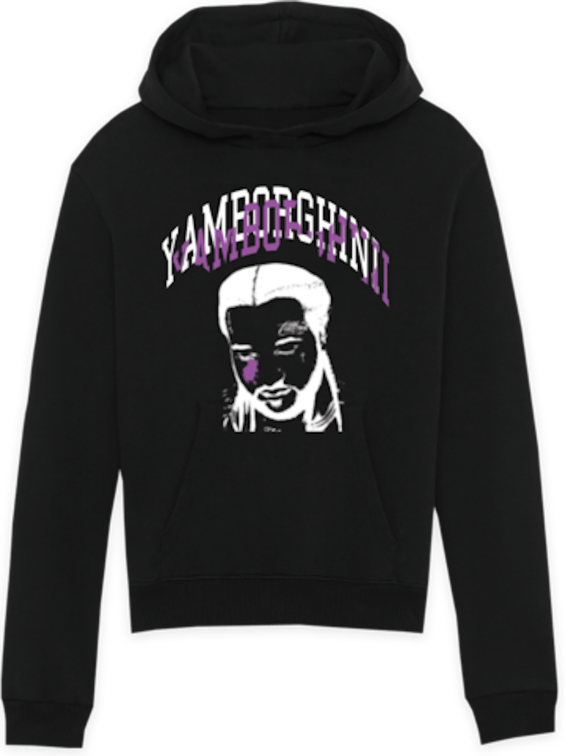 Yams Day Icon Hoodie Black Men's US
