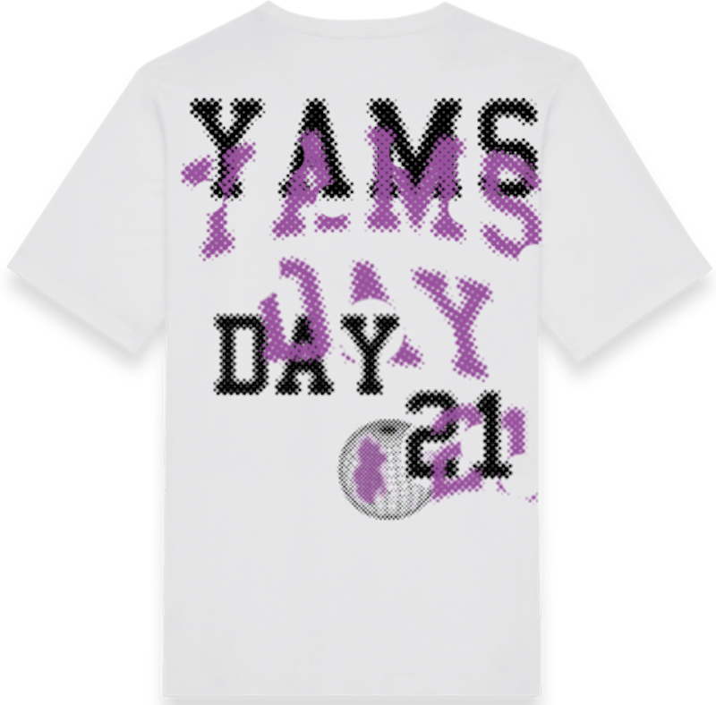 Yams Day Icon Tshirt White Men's US
