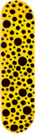 Yayoi Kusama Black Dots Skateboard Deck Small Dots