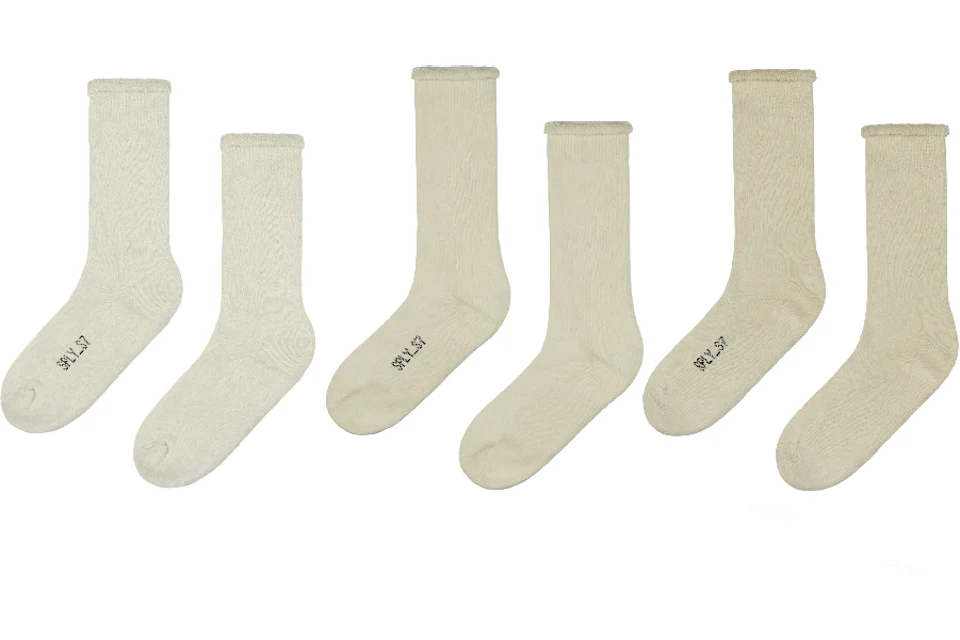 Yeezy Bouclette Socks (3 Pack) Color One