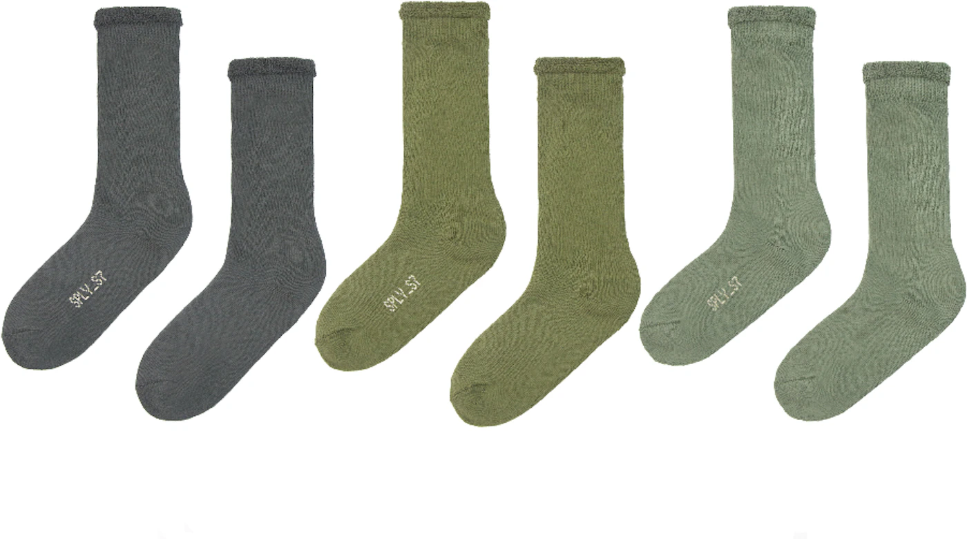 YZY Bouclette Socks (3 Pack) color two - ソックス