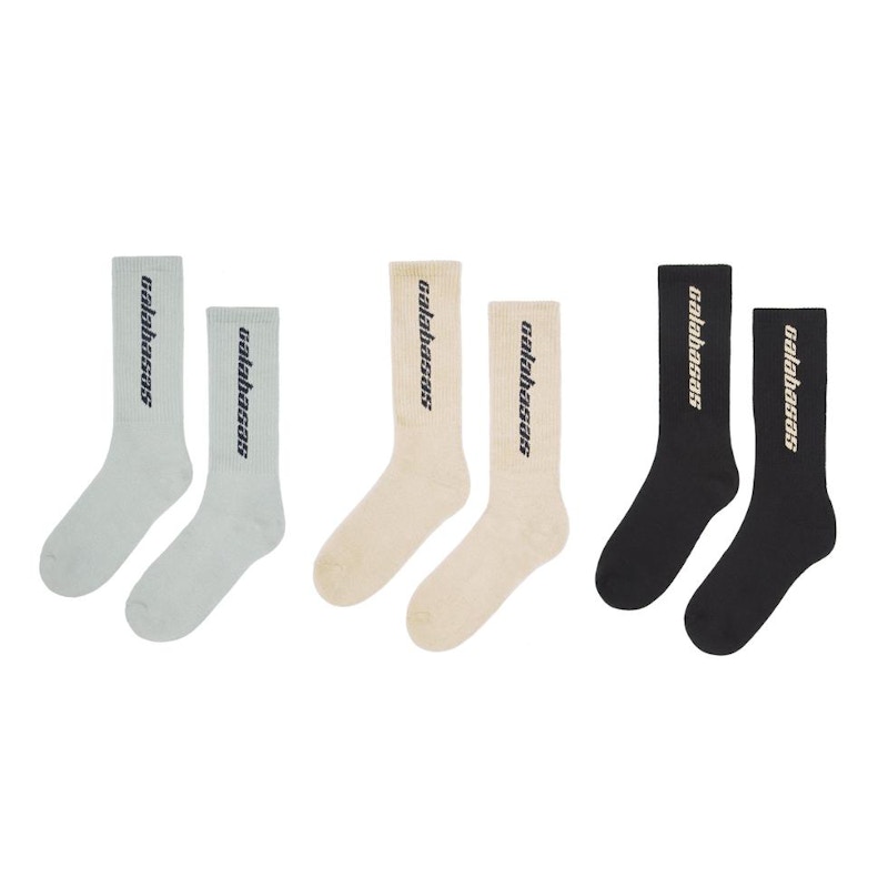 calabasas socks white