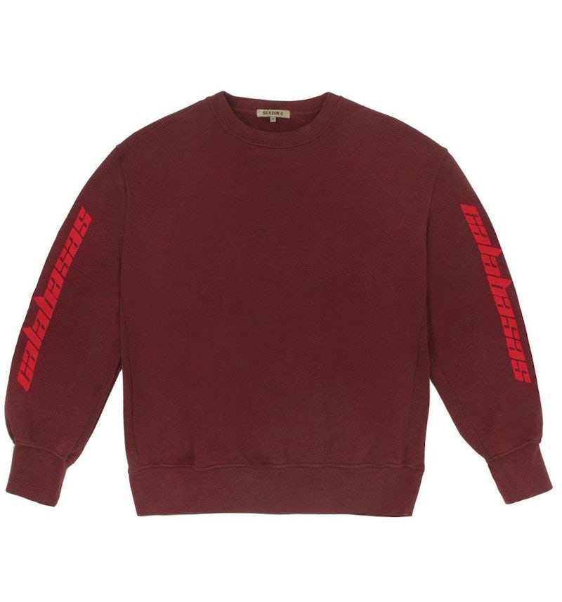 Yeezy Calabasas Crewneck Sweatshirt Scorpio Men's US