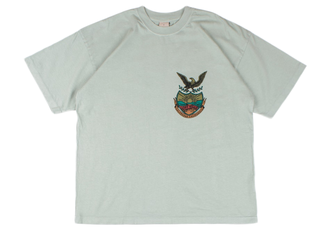 Pre-owned Yeezy Calabasas Eagle Print T-shirt Hospital