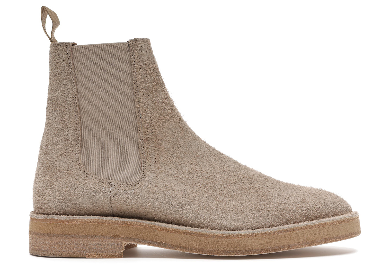 Yeezy Chelsea Boot Thick Shaggy Suede Taupe Men's - KM5005.038 - US