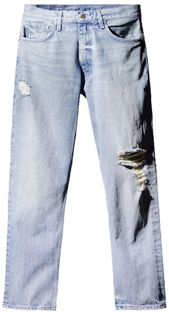 dårlig Ernest Shackleton firkant Yeezy Gap 5 Pocket Denim Pants Blue - SS22 Men's - US