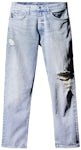 Yeezy Gap 5 Pocket Denim Pants Blue