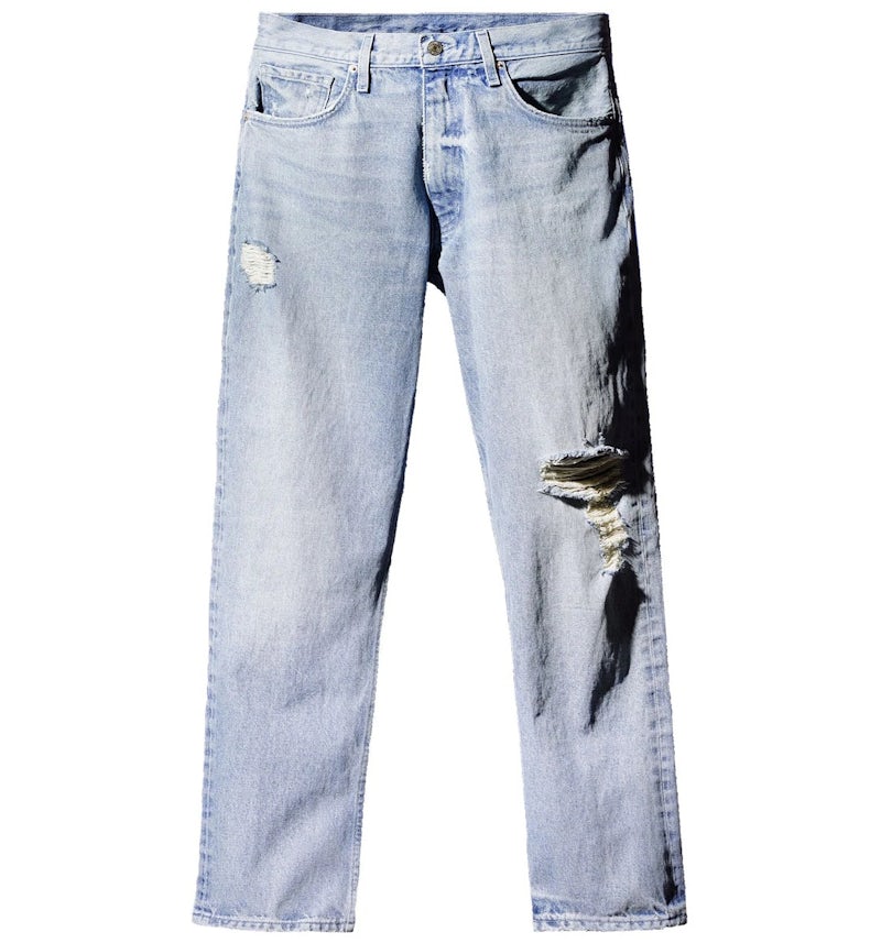 Yeezy Gap Pocket Denim Pants Blue Men's SS22 US