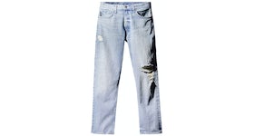 Yeezy Gap 5 Pocket Denim Pants Blue