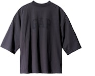 Yeezy Gap Engineered by Balenciaga Dove 3/4 Sleeve Tee Washed Black