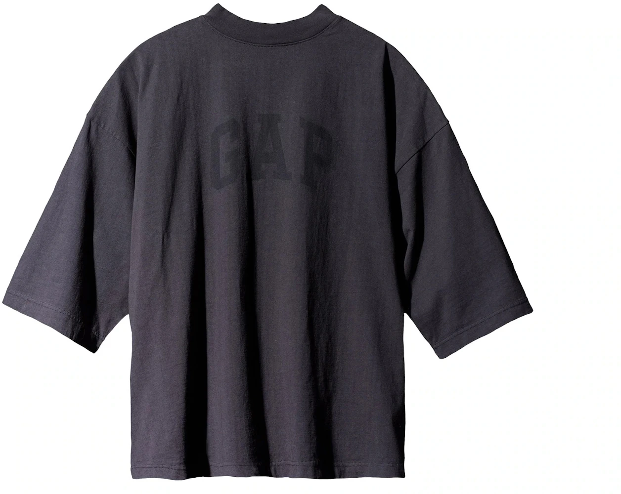 Yeezy Gap Engineered by Balenciaga Dove 3/4 Sleeve Tee Washed Black Men ...