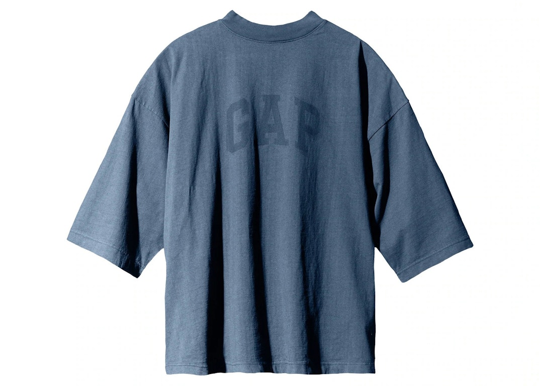 Pre-owned Yeezy Gap Dove 3/4 Sleeve Tee Dark Blue