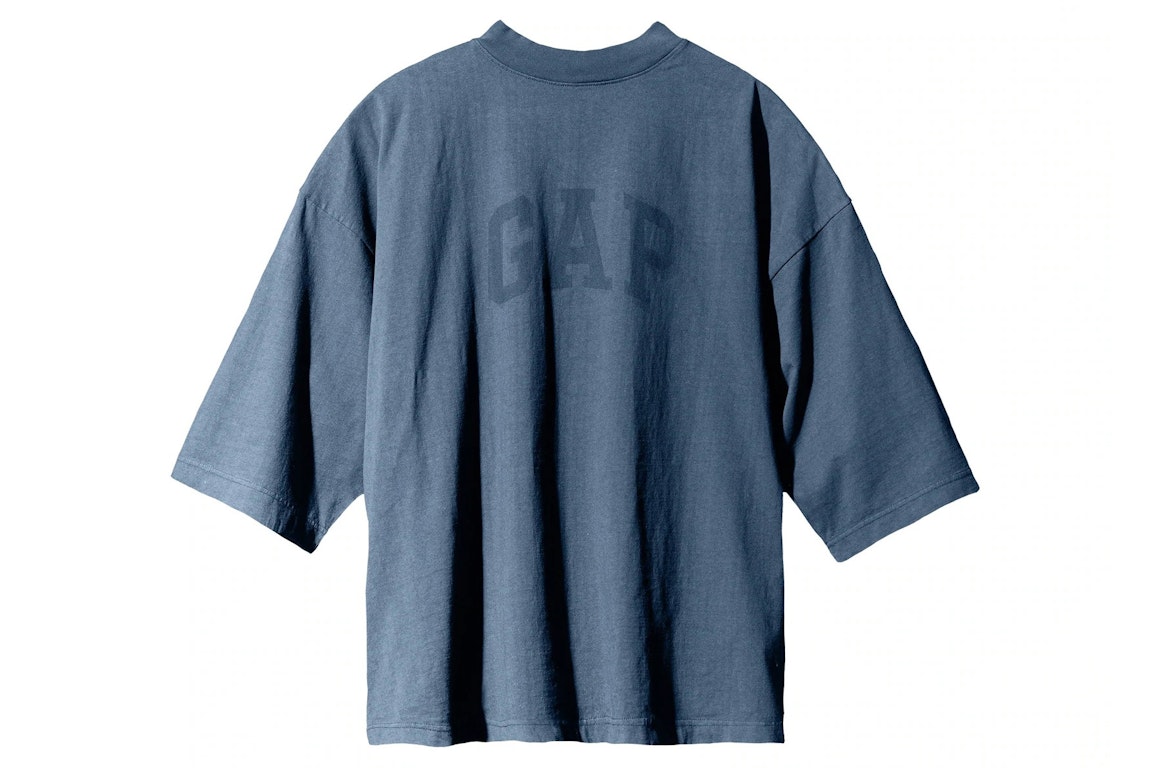 Pre-owned Yeezy Gap Dove 3/4 Sleeve Tee Dark Blue