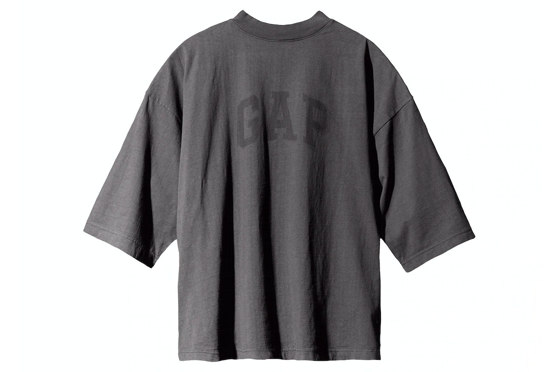 Pre-owned Yeezy Gap Dove 3/4 Sleeve Tee Dark Grey