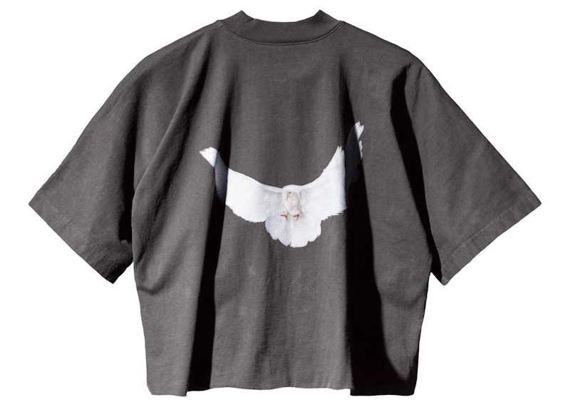 YEEZY × GAP ENGINEERED BY BALENCIAGA CROP DOVE NO SEAM TEE