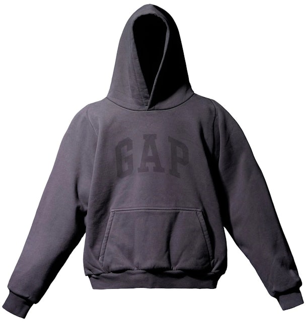 Yeezy Gap Logo Hoodie Black