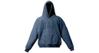 Yeezy Gap Dove Shrunken Hoodie Dark Blue