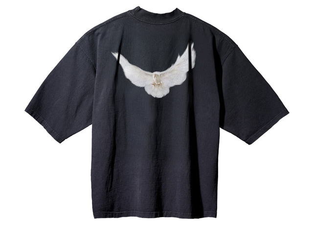 Yeezy Gap Engineered by Balenciaga Dove 3/4 Sleeve Tee Black 