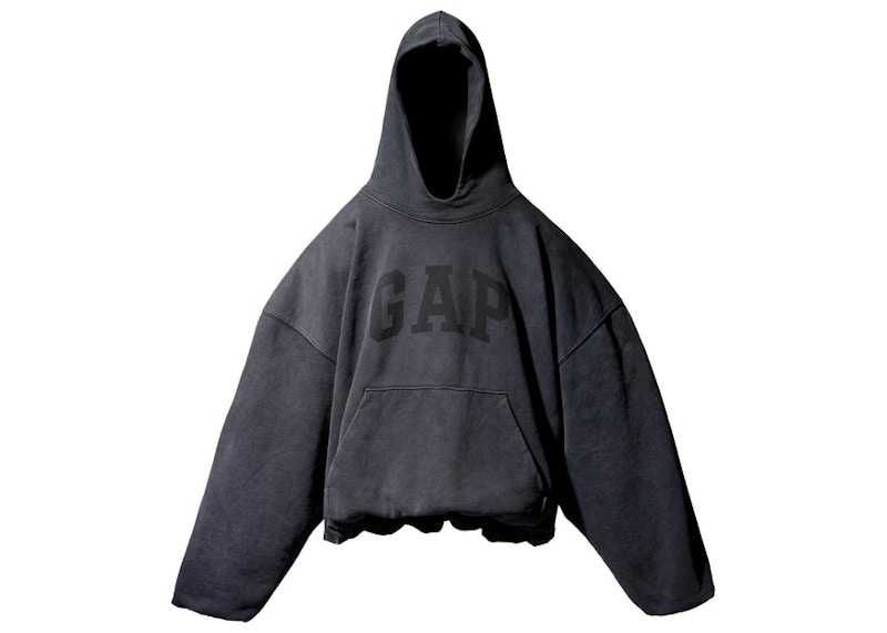 Yeezy Gap Engineered by Balenciaga Dove Hoodie Washed Black - SS22