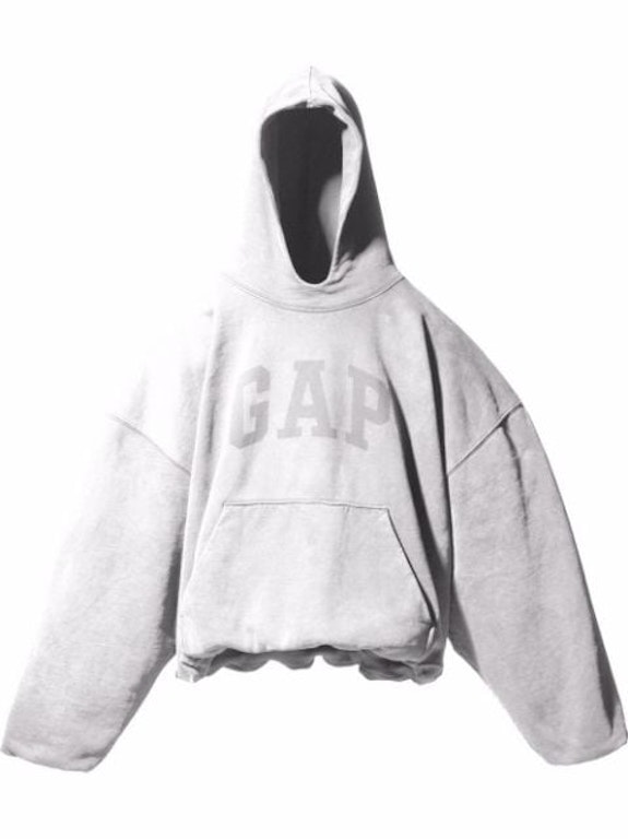 Pre-owned Yeezy Gap Engineered By Balenciaga Dove Hoodie White