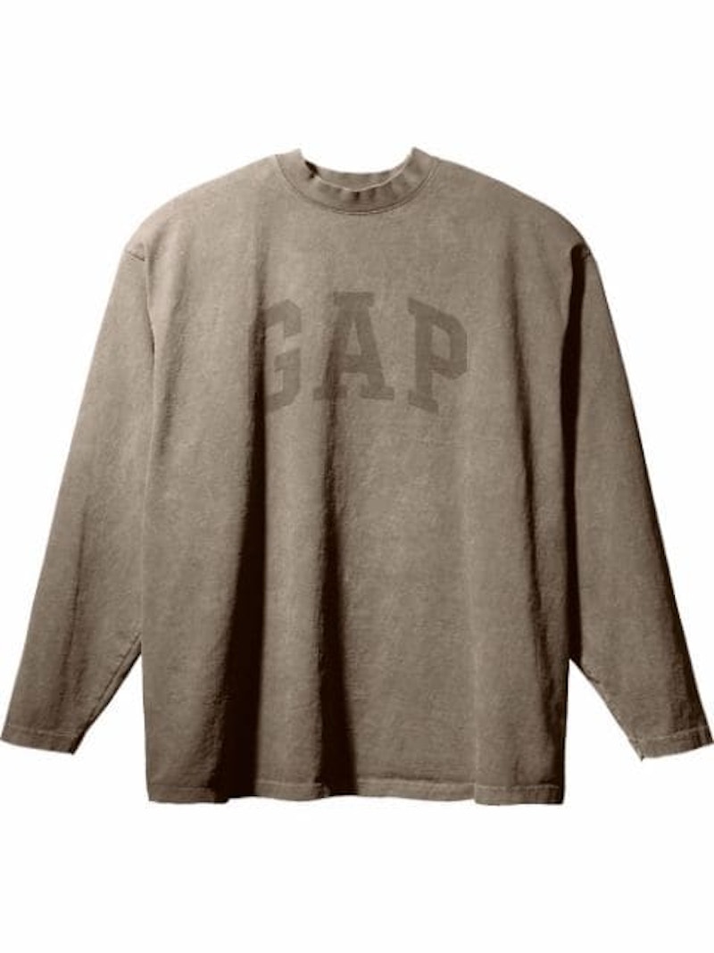 Yeezy Gap Engineered by Balenciaga Dove L/S T-shirt White Men's