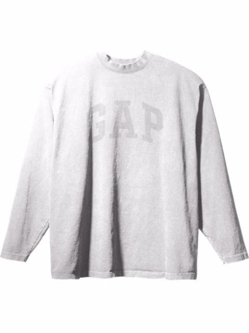 Yeezy Gap Engineered by Balenciaga Dove L/S T-shirt White Men's