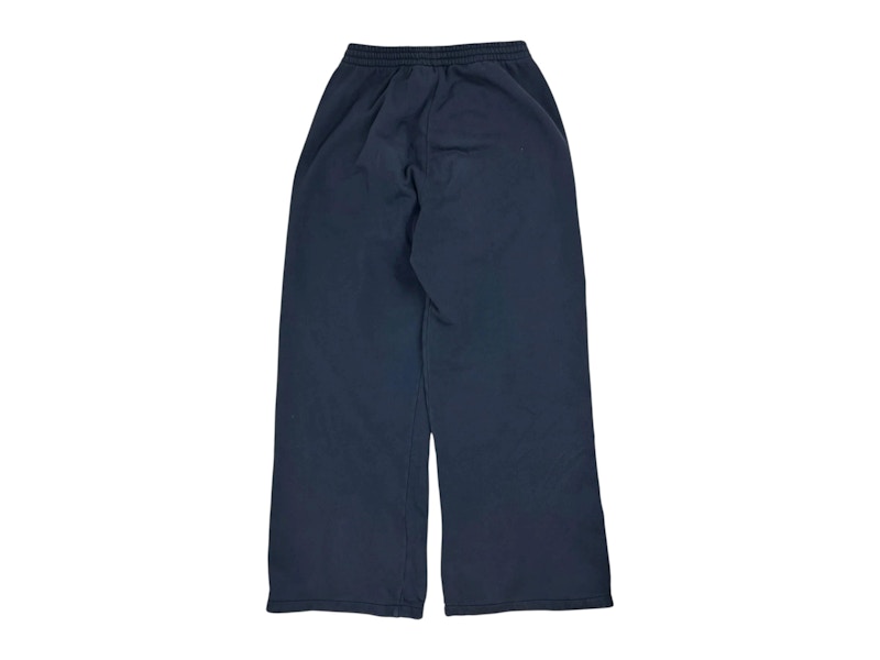 Pre-owned Yeezy Men's  Gap Engineered By Balenciaga Fleece Double Layered 525b Sweatpant In Black