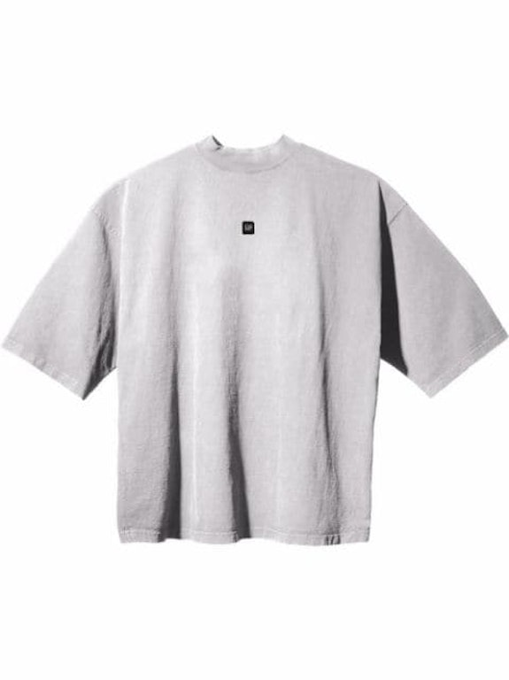 Pre-owned Yeezy Gap Engineered By Balenciaga Logo 3/4 Sleeve T-shirt White