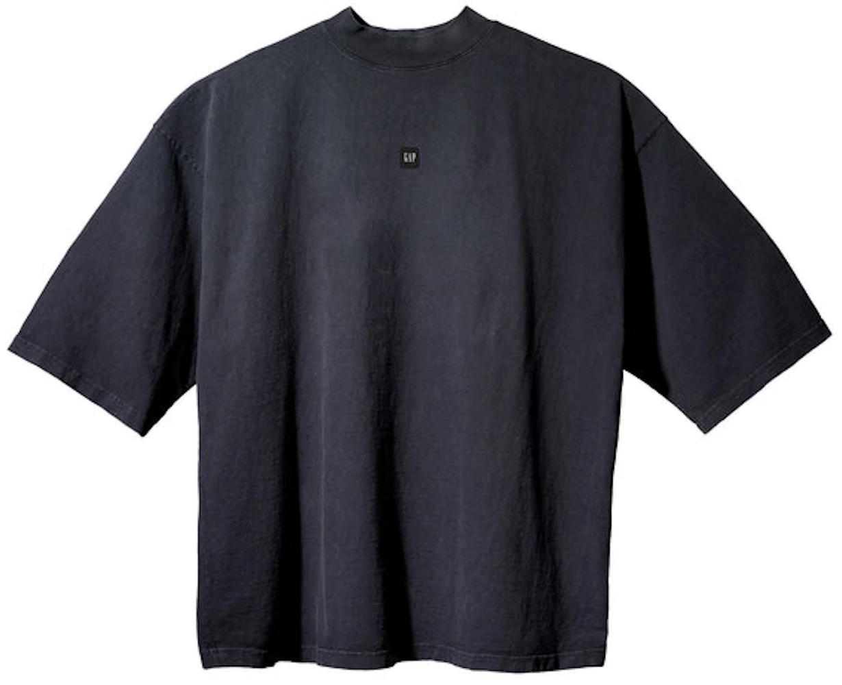 Yeezy Gap Engineered by Balenciaga Logo 3/4 Sleeve Tee Black - SS22 - US