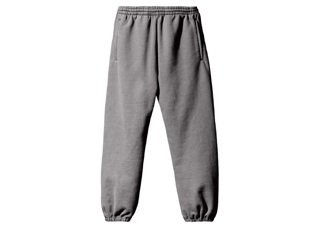 Pre-owned Yeezy Gap Fleece Jogging Pant Dark Grey