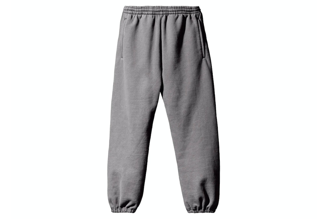 Pre-owned Yeezy Gap Fleece Jogging Pant Dark Grey