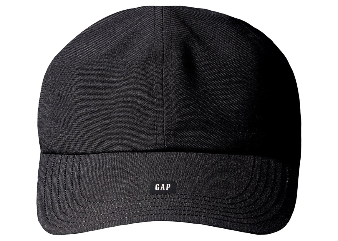 Yeezy Gap Logo Cap Black Men's - SS22 - GB