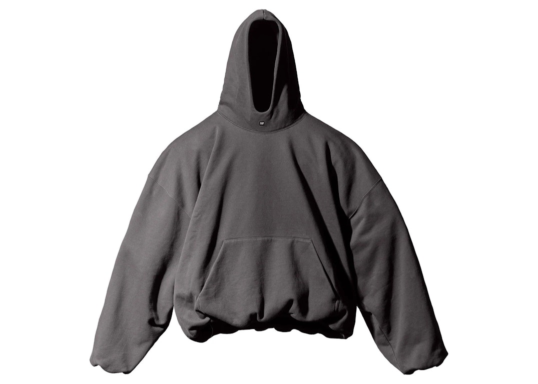Pre-owned Yeezy Gap Logo Hoodie Dark Grey