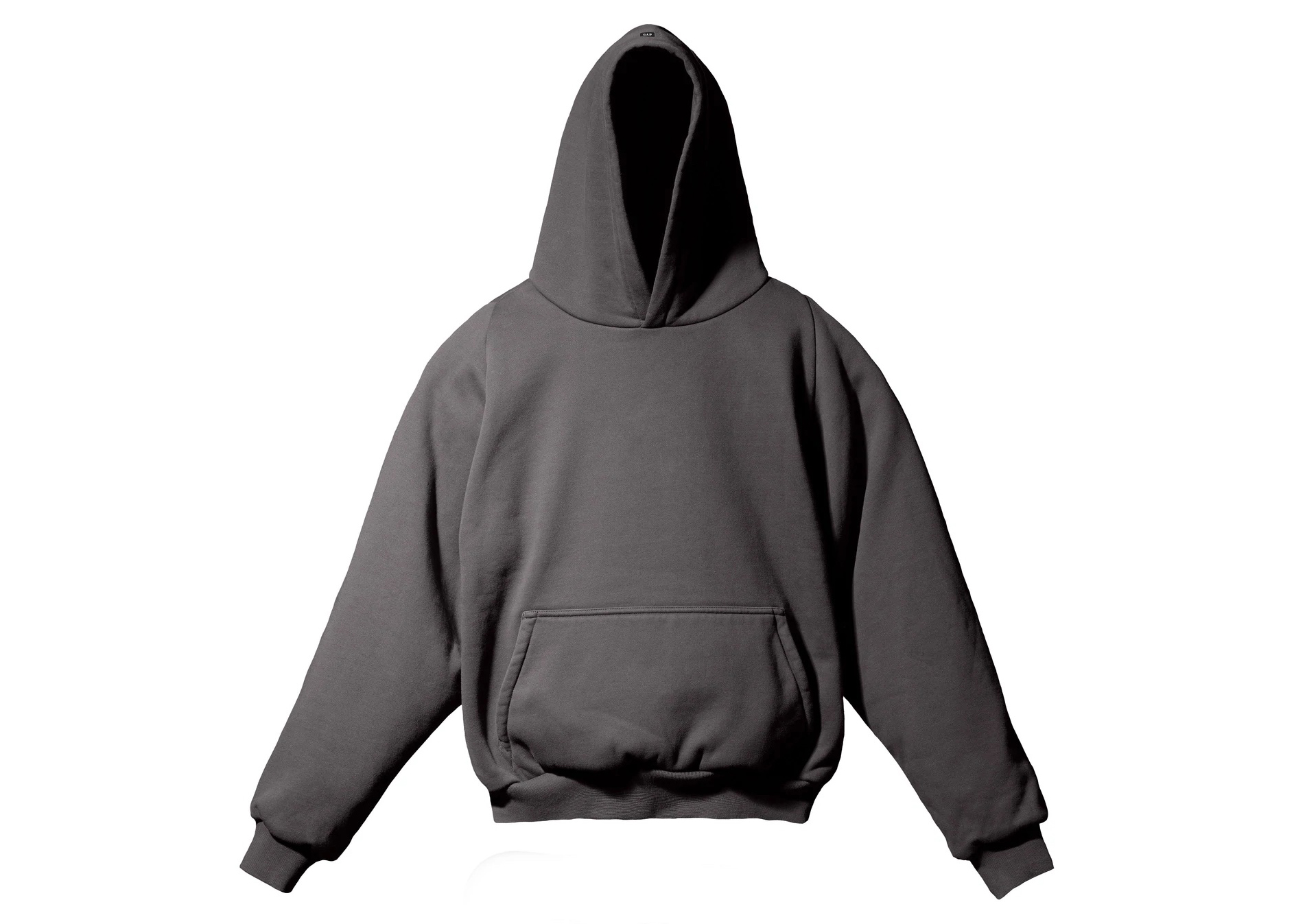 Yeezy Gap Logo Shrunken Hoodie Dark Grey メンズ - SS22 - JP