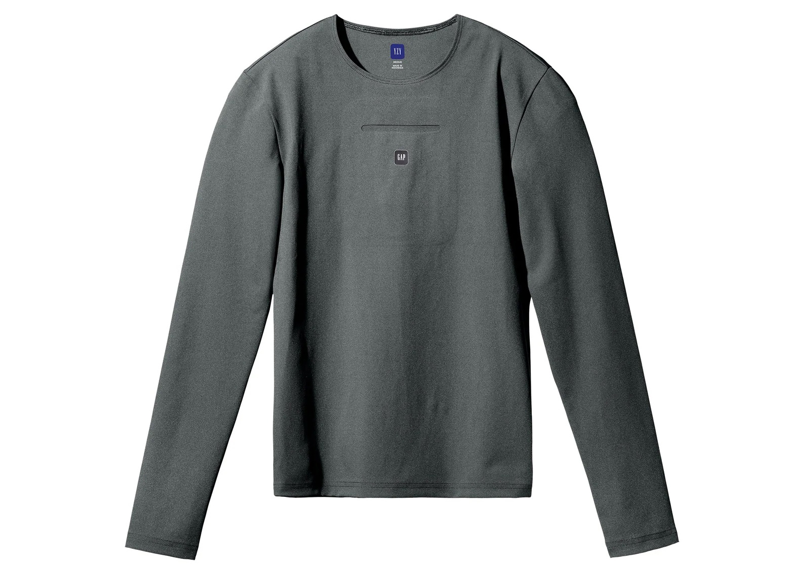 Yeezy Gap Mens Long Sleeve Second Skin Black Men's - SS22 - US