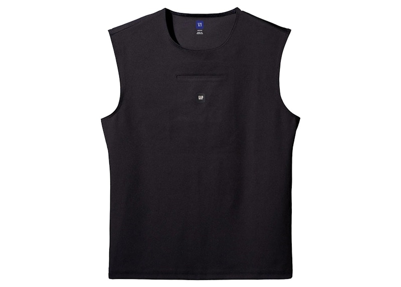 Yeezy Gap Mens Sleeveless Second Skin Black