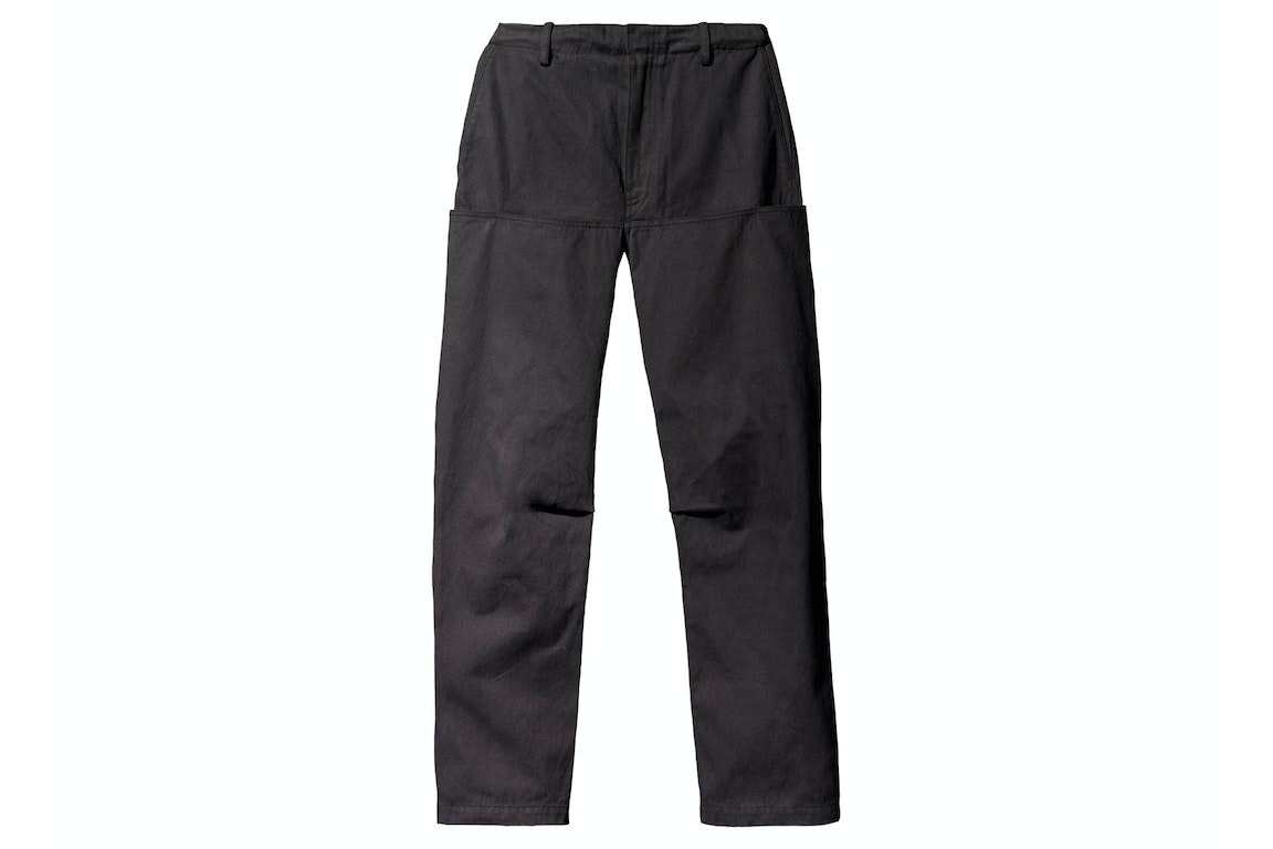 Pre-owned Yeezy Gap Sateen Cargo Pant Black
