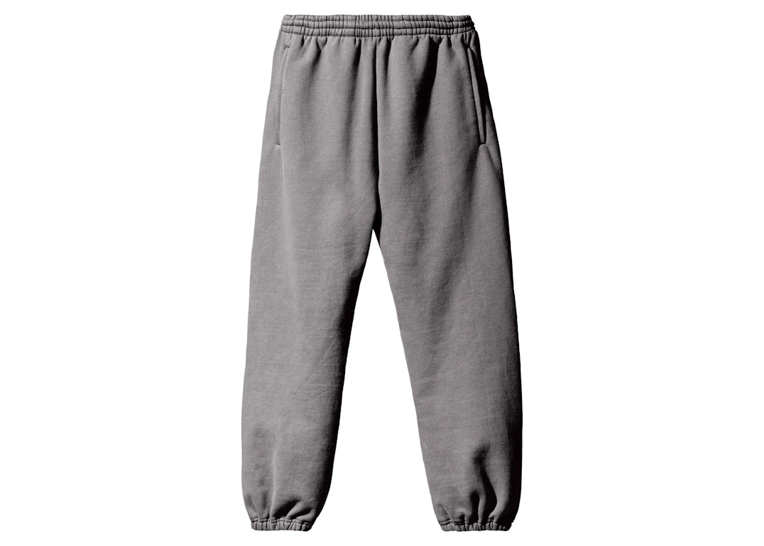 Pre-owned Yeezy Gap Womens Fleece Jogging Pant Dark Grey