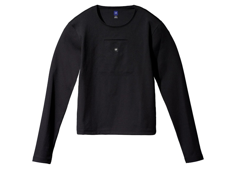 Yeezy Gap Womens Longsleeve Second Skin Black - SS22 - TW