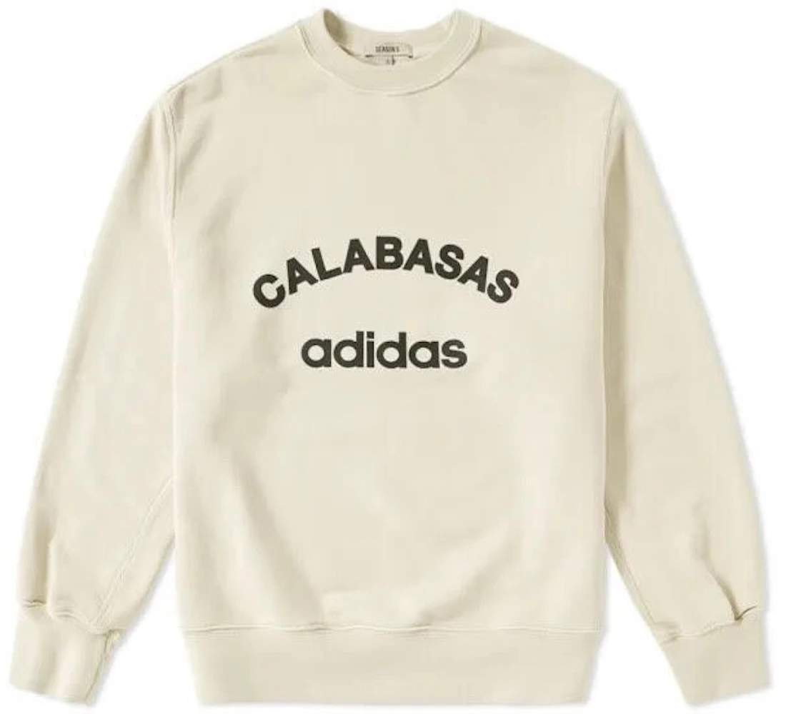 gek geworden Binnen Paar Yeezy Season 5 Adidas Calabasas Crewneck Sweatshirt Jupiter Men's - US