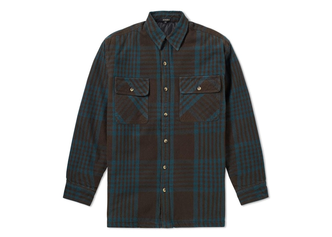 Pre-owned Yeezy Season 5 Classic Flannel Shirt Multi