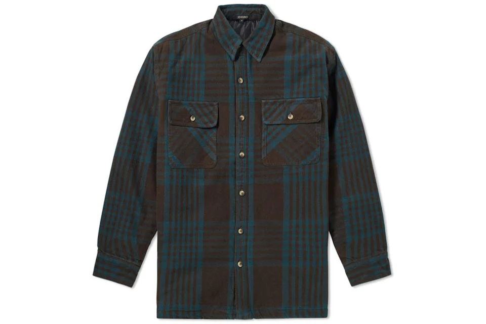 Yeezy Season 5 Classic Flannel Shirt Multi