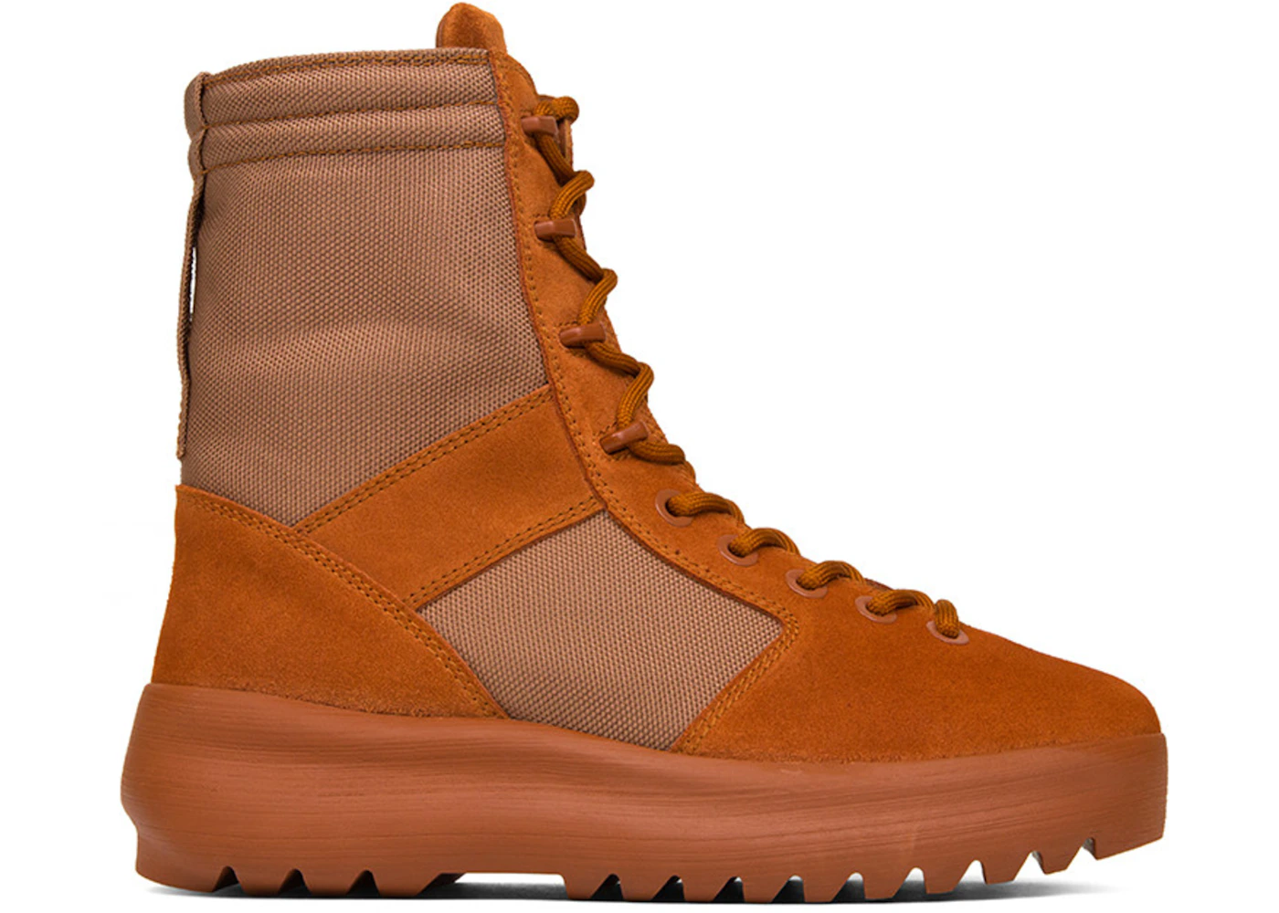 Yeezy boots 2025 burnt sienna