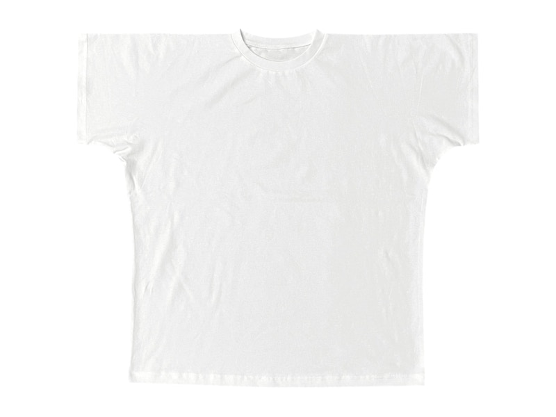 Pre-owned Yeezy Ts01 No Print T-shirt In White