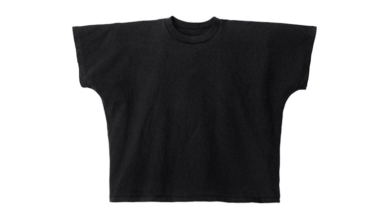 Pre-owned Yeezy Ts01 T-shirt (ss25) In Black